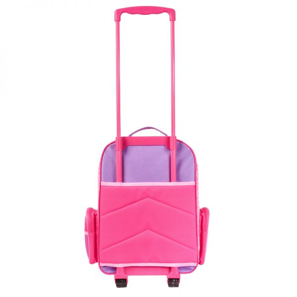 Βαλίτσα παιδική μονόκερος Stephen Joseph Classic Rolling Luggage Unicorn, πίσω όψη.