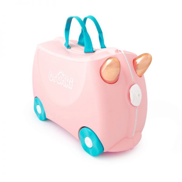 Kids' Cabin Luggage Trunki Flossi The Flamingo