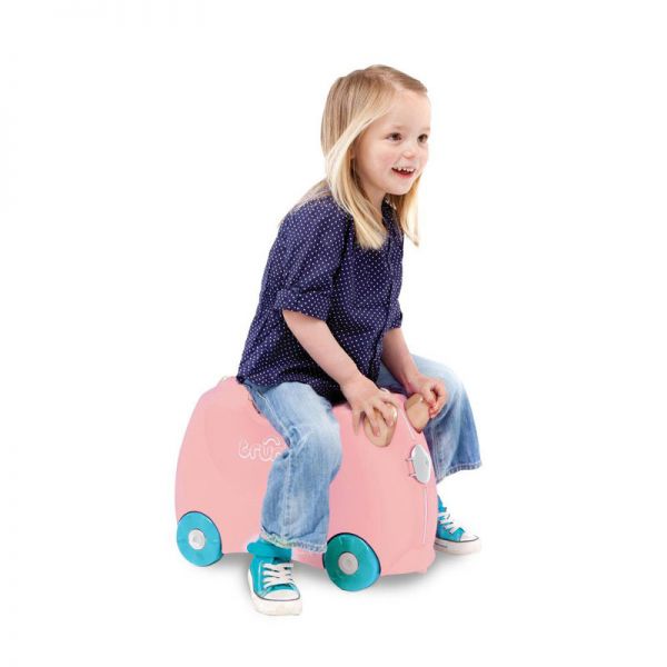 Kids' Cabin Luggage Trunki Flossi The Flamingo