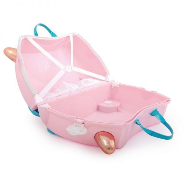 Kids' Cabin Luggage Trunki Flossi The Flamingo