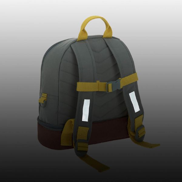 Mini Backpack Lässig  Adventure Bus Grey