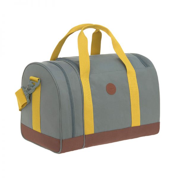 Τσάντα ταξιδιού παιδική λεωφορείο Lässig Mini Sportsbag Adventure Bus Grey,πίσω όψη.