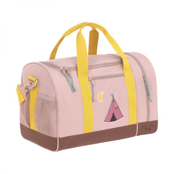 Τσάντα ταξιδιού παιδική Lässig Mini Sportsbag Adventure Tipi Pink.
