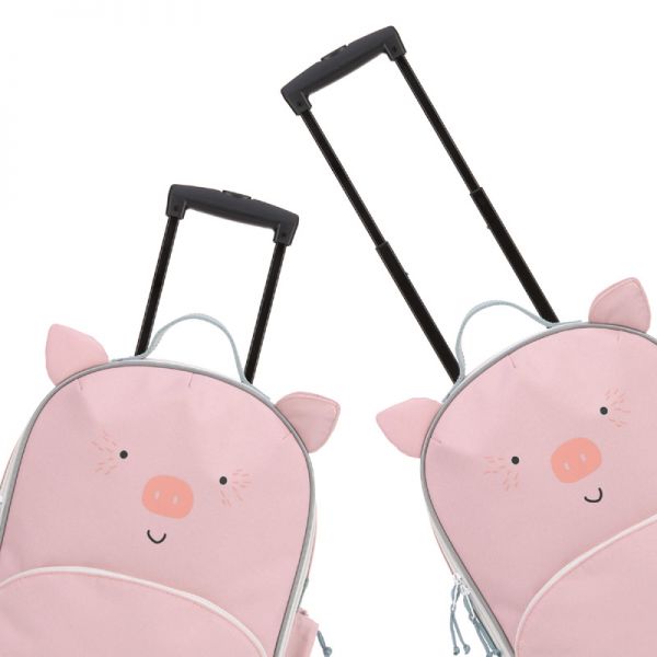 Βαλίτσα παιδική Bo το γουρουνάκι Lässig Trolley About Friends Piglet Bo.