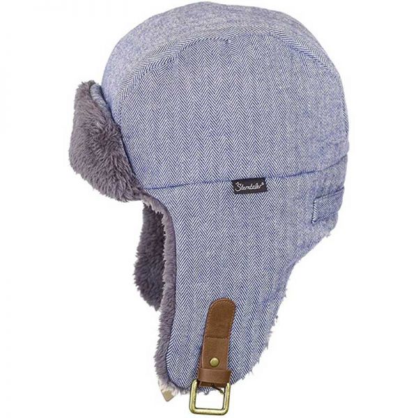 Winter Trapper Hat Sterntaler Blue