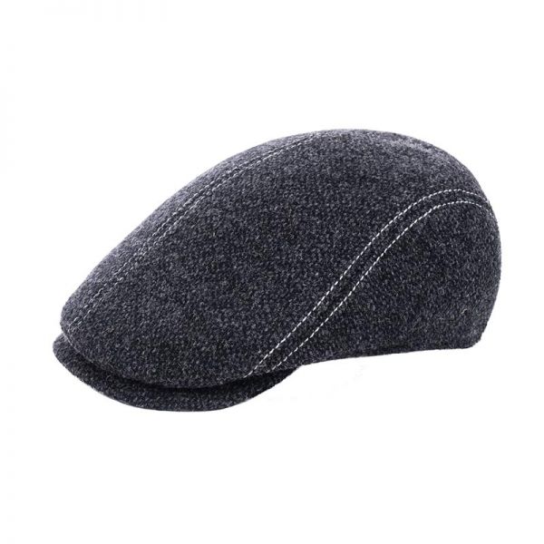 Καπέλο τραγιάσκα ανδρικό  χειμερινό γκρι με αυτιά Hat You Cap Anthracite