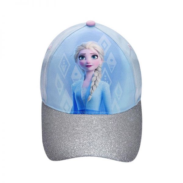 Καπέλο τζόκεϊ  καλοκαιρινό Disney Frozen Elsa & Anna Καπέλο τζόκεϊ  καλοκαιρινό Disney Frozen Elsa & Anna