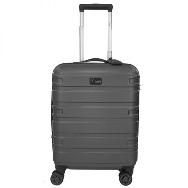 Hard Cabin Expandable Luggage With 4 Wheels Rain R80104 55 cm Anthracite