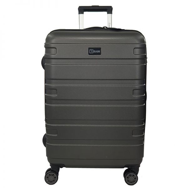 Large Hard Expandable Luggage With 4 Wheels Rain RB80104  75 cm Anthracite