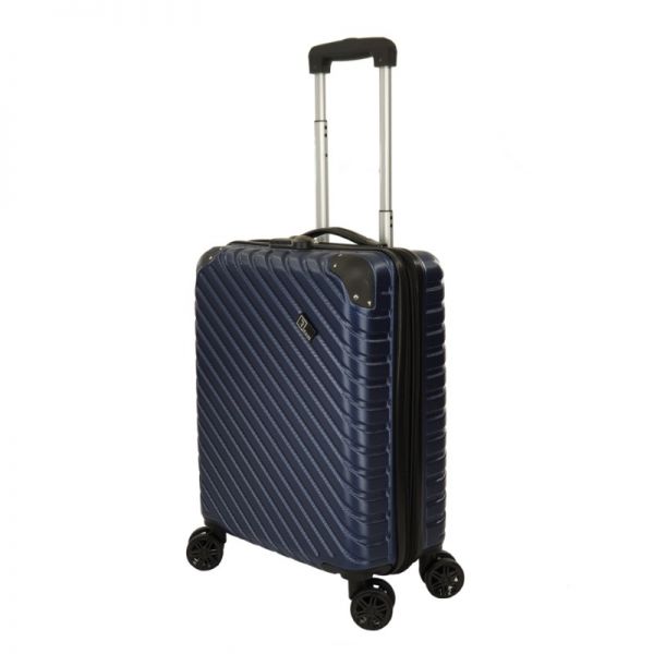 Βαλίτσα σκληρή μικρή επεκτάσιμη μπλε με 4 ρόδες Rain 4W Expandable RB9008 Luggage Blue.
