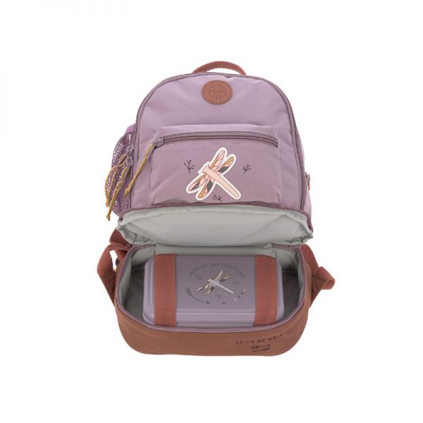 Σακίδιο πλάτης παιδικό λιβελούλη της Lässig Mini Backpack Adventure Dragonfly, θήκη βάσης.