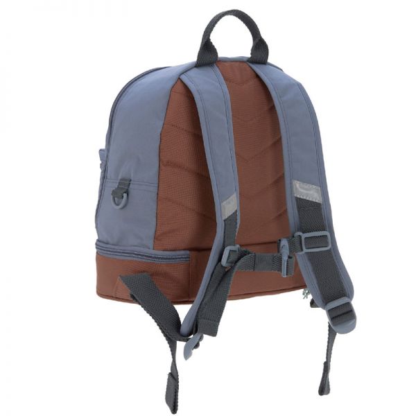 Σακίδιο πλάτης παιδικό τρακτέρ της Lässig Mini Backpack Adventure Tractor, πίσω όψη.