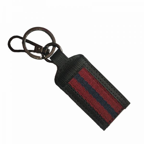 Μπρελόκ δερμάτινο μαύρο U.S. POLO ASSN. Mallet Ver. Multif. Keyholder Black