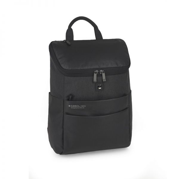 Σακίδιο πλάτης επαγγελματικό μαύρο Gabol Micro Business Backpack Black.