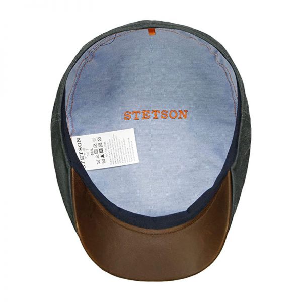 Summer Ivy Waxed Cotton Cap Stetson Blue