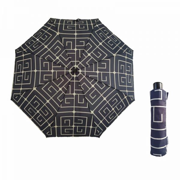 Ομπρέλα γυναικεία σπαστή αυτόματη μπλε Guy Laroche Automatic Folding Umbrella Blue.