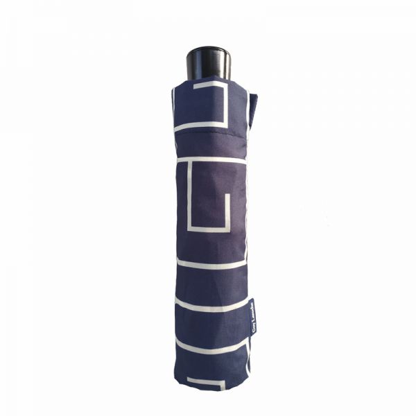 Ομπρέλα γυναικεία σπαστή αυτόματη μπλε Guy Laroche Automatic Folding Umbrella Blue.