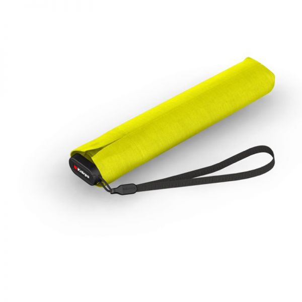 Ultra Light Slim Manual Folding Umbrella Knirps US.050 Yellow