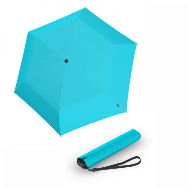 Ultra Light Slim Manual Folding Umbrella  Knirps US.050 Aqua