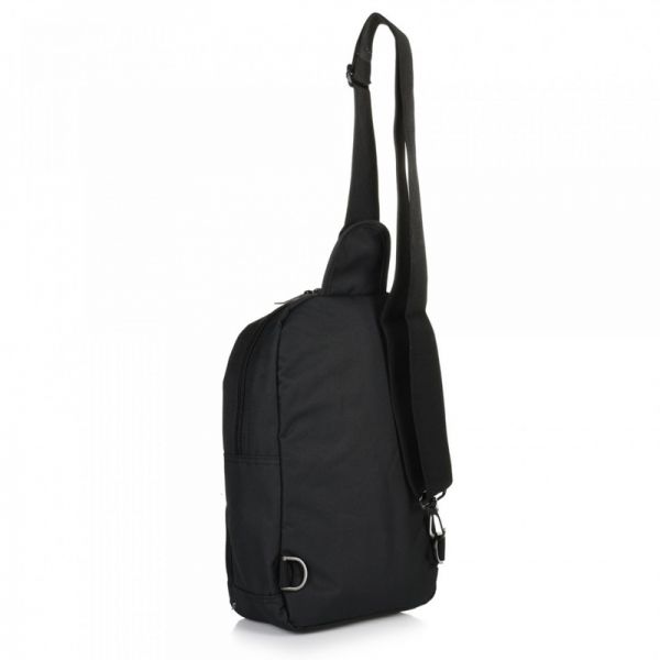 Τσάντα ώμου - πλάτης μαύρη National Geographic Pro Sling Bag Black, πίσω όψη.
