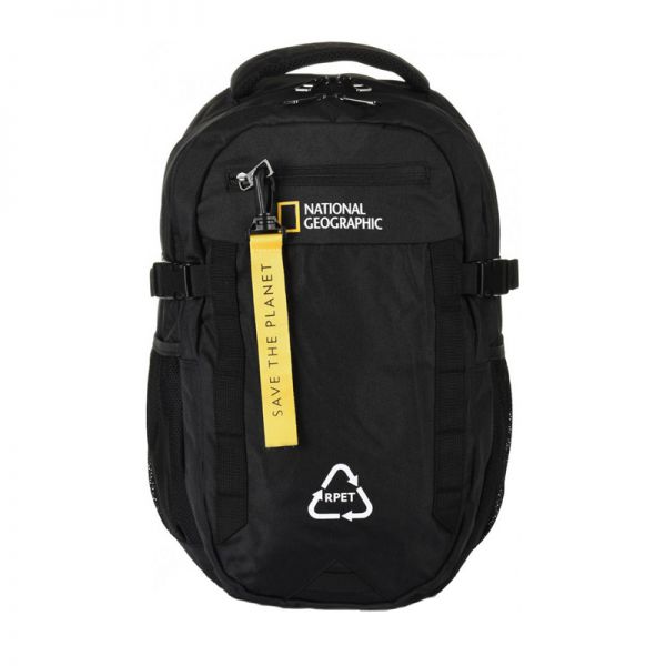 Σακίδιο πλάτης μαύρο National Geographic Natural Backpack Black.