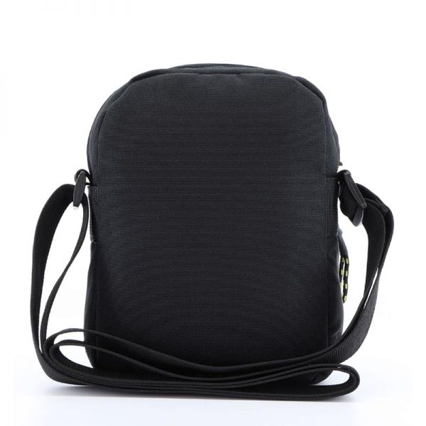 Τσαντάκι ώμου ανδρικό μαύρο National Geographic New Explorer Utility Bag Black, πίσω όψη.