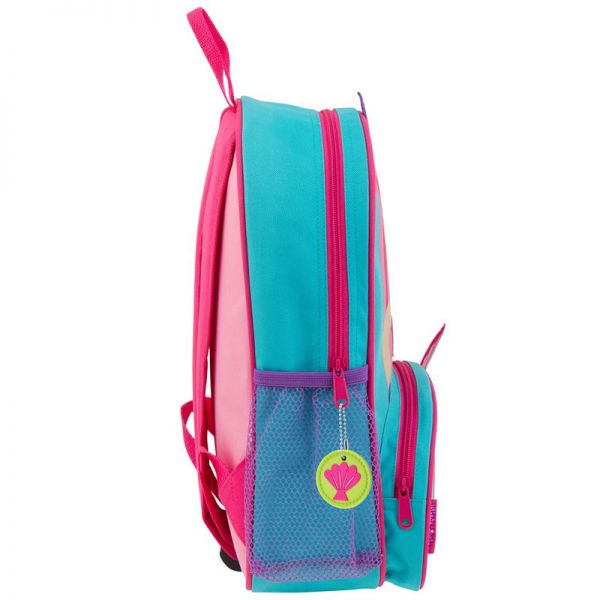 Σακίδιο πλάτης παιδικό γοργόνα Stephen Joseph New Sidekick Backpack Mermaid, αριστερή όψη.