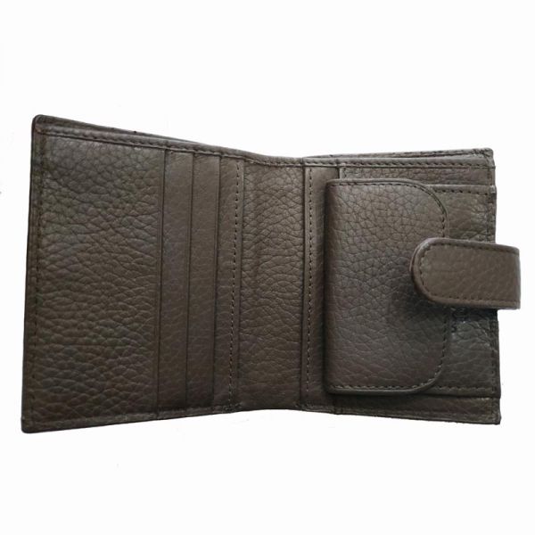 Πορτοφόλι δερμάτινο ανδρικό καφέ U.S. POLO ASSN. Queasy S Horiz. Wallet Brown, εσωτερικό.