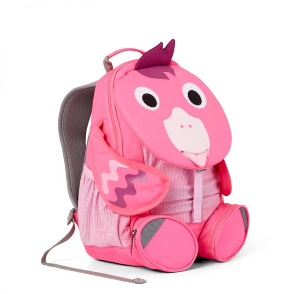 Σακίδιο πλάτης παιδικό φλαμίνγκο Affenzahn Large Friend Neon Flamingo Backpack