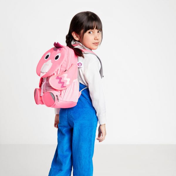 Backpack Affenzahn Large Friend Neon Flamingo