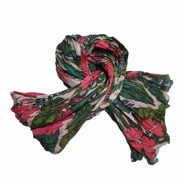 Scarf - Pareo Tropical Green