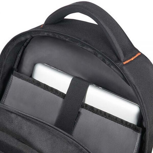 Laptop Backpack  American Tourister At Work 15.6'' Grey/Orange