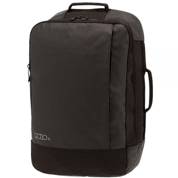 Σακίδιο πλάτης επαγγελματικό μαύρο POLO Boston Backpack 9-02-003-02 Black