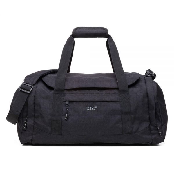 Τσάντα ταξιδιού  μαύρη POLO Vienna Travel Bag 9-09-048-02 Black 40 lt