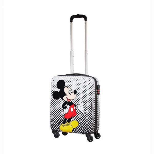 Cabin luggage American Tourister Disney Legends  Spinner 55cm  Mickey Mouse Polka Dot