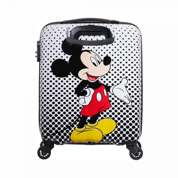 Cabin luggage American Tourister Disney Legends  Spinner 55cm  Mickey Mouse Polka Dot