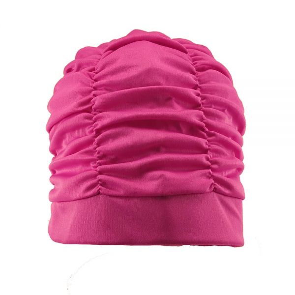 Σκουφάκι θάλασσας μονόχρωμο φούξια Lycra Swimming Cap Fuchsia