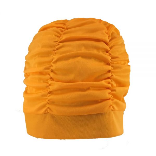 Σκουφάκι θάλασσας μονόχρωμο πορτοκαλί Lycra Swimming Cap Orange