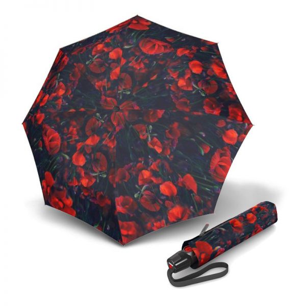 Ομπρέλα σπαστή  αυτόματο άνοιγμα - κλείσιμο Knirps T.200 Folding Umbrella Duomatic Beauty.