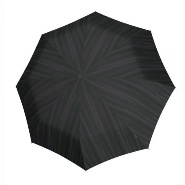 Ομπρέλα σπαστή αυτόματο άνοιγμα - κλείσιμο μαύρη Knirps Folding Umbrella T.200 Duomatic Power Black Ecorepel