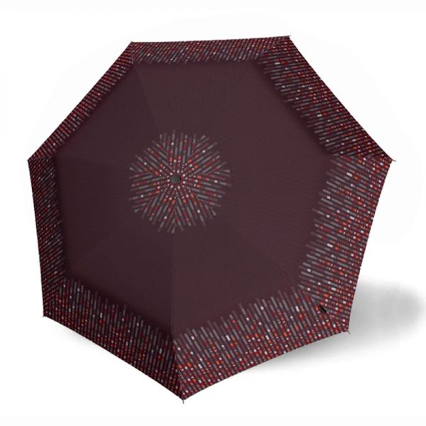 Super Mini Folding Manual Umbrella Knirps X1 Ecorepel Unity Bordeaux