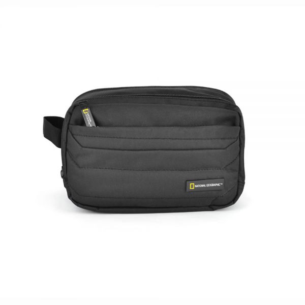 Νεσεσέρ ανδρικό μαύρο National Geographic Pro Toiletry Bag Black.