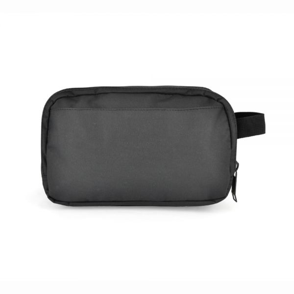 Νεσεσέρ ανδρικό μαύρο National Geographic Pro Toiletry Bag Black, πίσω όψη.