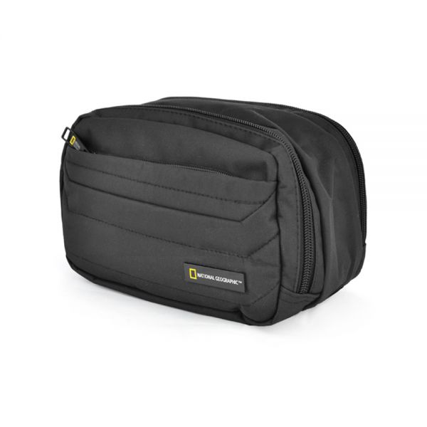 Νεσεσέρ ανδρικό μαύρο National Geographic Pro Toiletry Bag Black.