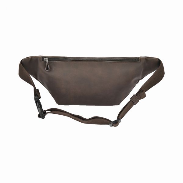 Τσαντάκι μέσης ανδρικό καφέ National Geographic Slope Waist Bag N10580.33 Brown