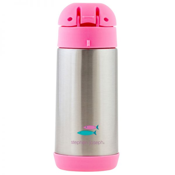 Double Wall Stainless Steel Bottle Stephen Joseph Mermaid