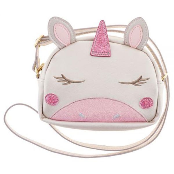 Τσαντάκι ώμου παιδικό μονόκερος Stephen Joseph Fashion Purse Unicorn