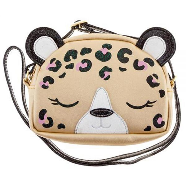 Τσαντάκι ώμου παιδικό λεοπάρδαλη Stephen Joseph Fashion Purse Leopard