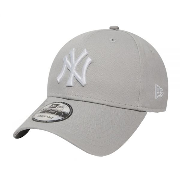 Summer Cotton Cap New York Yankees New Era 9Forty League Essential Grey / White