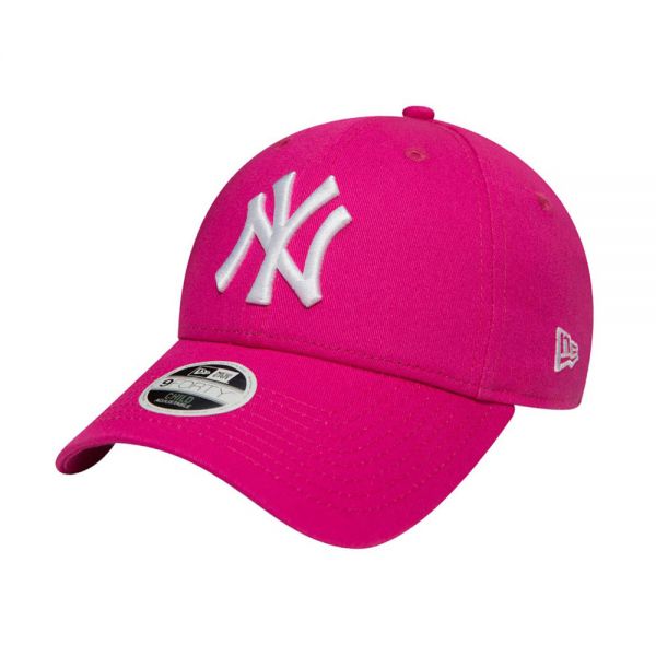 Summer Cotton Kids' Cap New York Yankees New Era 9Forty League Essential Fuchsia
